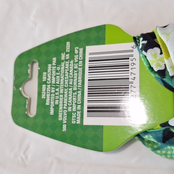 ☘️ Set of 2 Shamrock scarves for St. Patrick's Day. One NWT. Scarf set. - Picture 6 of 11